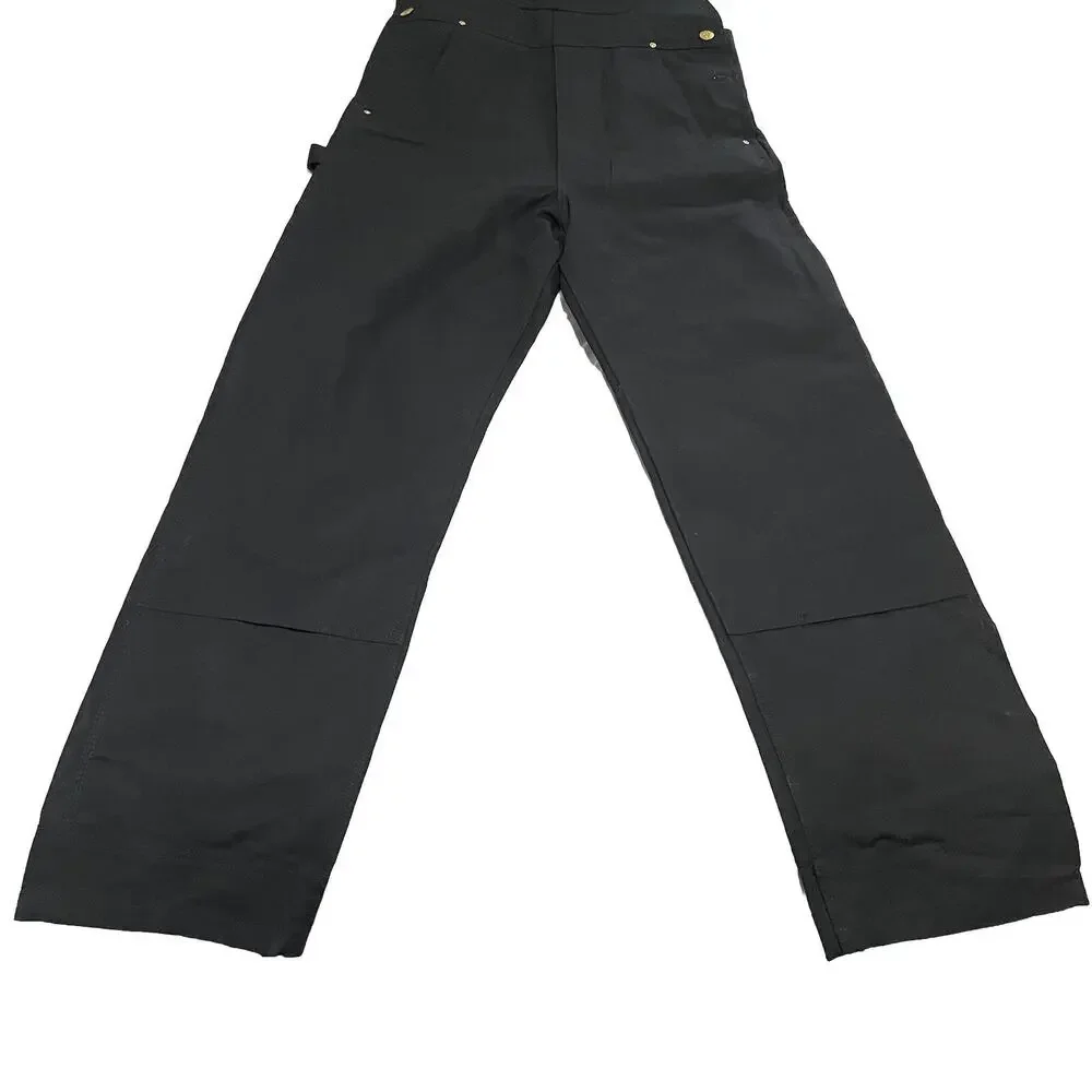 Carhartt Black Work Overalls Bib Pants